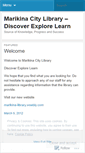 Mobile Screenshot of marikinacitylibrary.wordpress.com