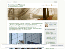 Tablet Screenshot of kampmann.wordpress.com