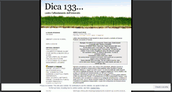 Desktop Screenshot of dica133.wordpress.com