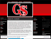 Tablet Screenshot of georgiasox.wordpress.com