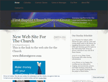 Tablet Screenshot of fbfg.wordpress.com