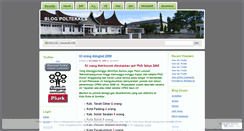 Desktop Screenshot of poltekkes.wordpress.com