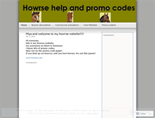 Tablet Screenshot of howrse.wordpress.com