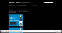 Desktop Screenshot of mmapara.wordpress.com