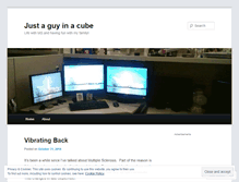 Tablet Screenshot of guyinacube.wordpress.com