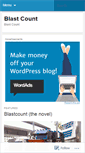 Mobile Screenshot of blastcount.wordpress.com