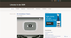 Desktop Screenshot of ddrbuch.wordpress.com