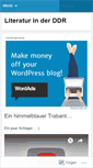 Mobile Screenshot of ddrbuch.wordpress.com