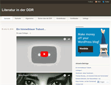 Tablet Screenshot of ddrbuch.wordpress.com