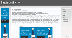 Desktop Screenshot of daxteambrugge.wordpress.com