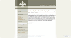 Desktop Screenshot of lonestarcalendar.wordpress.com