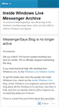 Mobile Screenshot of messengerarchiveblog.wordpress.com