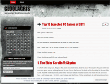 Tablet Screenshot of gloolagris.wordpress.com