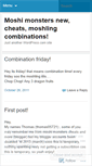 Mobile Screenshot of moshimonstersexpert.wordpress.com