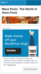 Mobile Screenshot of masspanicatomic.wordpress.com