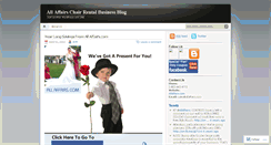 Desktop Screenshot of allaffairsbiz.wordpress.com