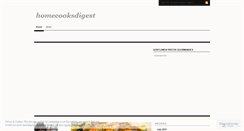 Desktop Screenshot of homecooksdigest.wordpress.com