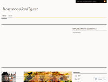 Tablet Screenshot of homecooksdigest.wordpress.com