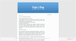 Desktop Screenshot of orge.wordpress.com