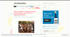 Desktop Screenshot of ndezzndezz.wordpress.com