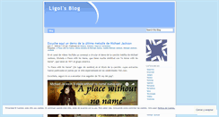 Desktop Screenshot of ligol.wordpress.com