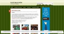 Desktop Screenshot of naturaccion.wordpress.com