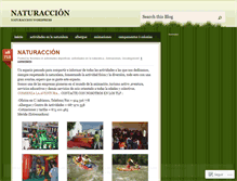 Tablet Screenshot of naturaccion.wordpress.com
