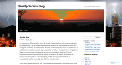 Desktop Screenshot of danielpolania.wordpress.com
