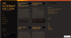 Desktop Screenshot of analthernativelook.wordpress.com
