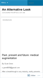 Mobile Screenshot of analthernativelook.wordpress.com