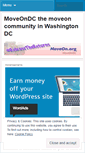 Mobile Screenshot of moveondc.wordpress.com