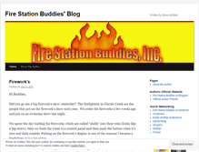 Tablet Screenshot of firestationbuddies.wordpress.com