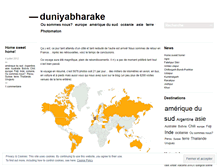 Tablet Screenshot of duniyabharake.wordpress.com