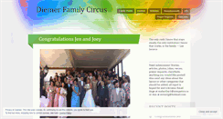 Desktop Screenshot of diemerfamilycircus.wordpress.com
