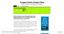 Desktop Screenshot of pangaea1designer.wordpress.com