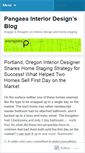 Mobile Screenshot of pangaea1designer.wordpress.com