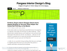 Tablet Screenshot of pangaea1designer.wordpress.com