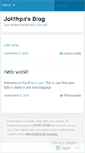 Mobile Screenshot of jolithpa.wordpress.com