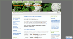 Desktop Screenshot of beckysmeltzeradultdev.wordpress.com