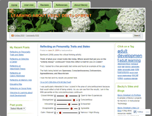 Tablet Screenshot of beckysmeltzeradultdev.wordpress.com