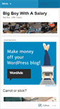 Mobile Screenshot of bigboywithasalary.wordpress.com