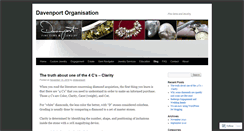 Desktop Screenshot of davenportorganisation.wordpress.com