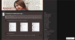 Desktop Screenshot of andra13.wordpress.com