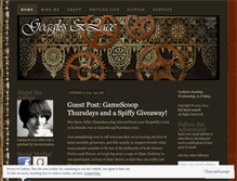 Tablet Screenshot of gogglesandlace.wordpress.com