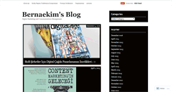 Desktop Screenshot of bernaekim.wordpress.com