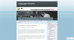 Desktop Screenshot of buckeyeone.wordpress.com
