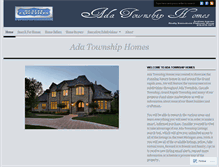 Tablet Screenshot of adatownshiphomes.wordpress.com