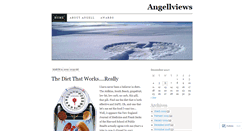 Desktop Screenshot of angellviews.wordpress.com
