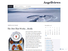 Tablet Screenshot of angellviews.wordpress.com