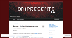 Desktop Screenshot of onipresente.wordpress.com